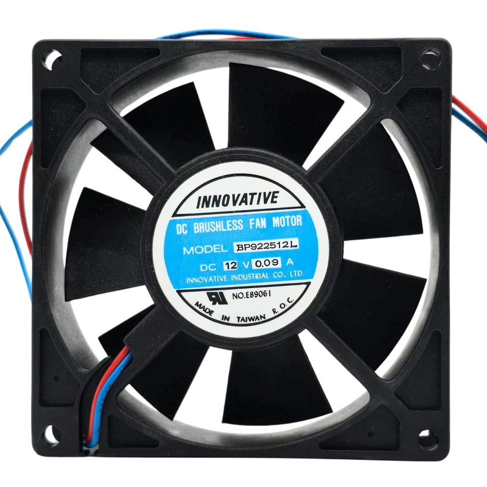 12V DC Brushless Cooling Fan Motor – 92mm x 25mm, Quiet & Efficient - Image 1 of 4