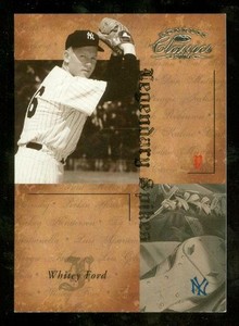 2004 Donruss Classics Legendary Spikes #57 Whitey Ford /100 - NM-MT