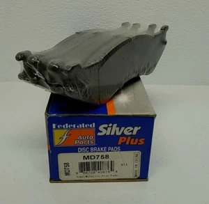MD758 Federated Silver Plus Semi-Metallic Disc Brake Pad MD758 - Picture 1 of 3