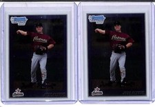 (2) Lot 2010 Bowman Chrome Jose Altuve 1st Prospect #BCP137 Houston Astros