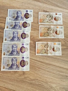 Rare Polymer £10 20£ AA 666 Ten Pound Bank Of England Note . Price per one only - Picture 1 of 7