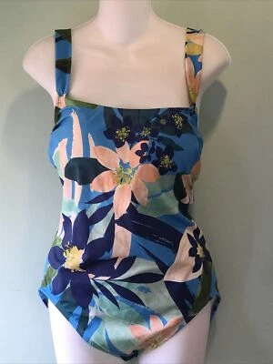 Beach Betty by Miracle Brands one piece bathing suit Women Size Large - Image 1 of 4