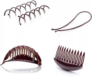 Pin y clips Goody estilos simples con guía de estilo - Juego de 4 piezas - Imagen 1 de 3