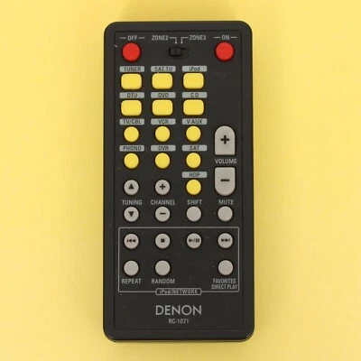 Genuine DENON RC-1071 Remote Control Unit  - Image 1 of 2