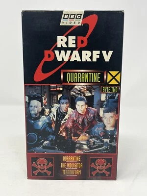 Red Dwarf V Part 2 Quarantine VHS Tape BBC Used  Sci-Fi & Fantasy Tested, Space - Image 1 of 4