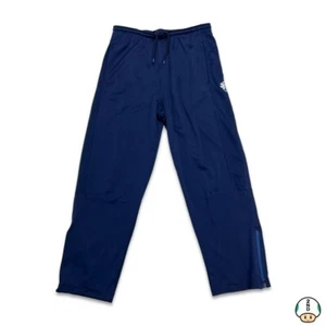 Vintage 90s Kappa Gara Track Pants Mens Large Blue Logo Athletic Sports Jogger - Picture 1 of 6
