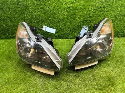 Infiniti G37 2011-2015 cupé Q60 negro carcasa faros OEM Foto 1 de 4