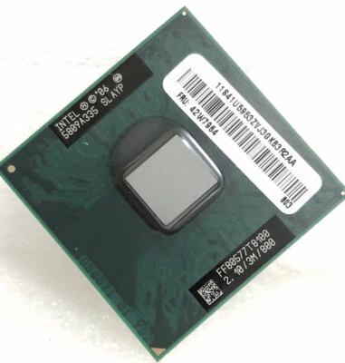 Intel Core 2 Duo T8100 2.1GHz Dual-Core 3M SLAYP Socket P Notebook CPU - Bild 1 von 4
