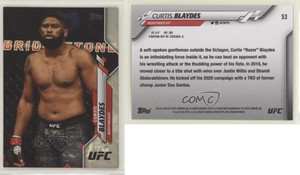 2020 Topps UFC Rainbow Foil Curtis Blaydes #53