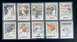 2022 Topps Chrome REFRACTOR - PRISM - SEPIA - PINK - YOU PICK FROM LIST!