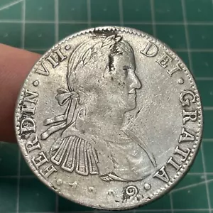 ESPAÑA 8 Reales del año 1809 de Fernando VII ceca de Mexico TH - Imagen 1 de 7