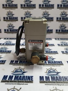 SMC VT4115 SOLENOID VALVE 0~9.9 KGF/CM2 AC100V 50/60Hz - Picture 1 of 8