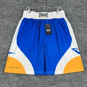 Everlast Boxing Shorts Mens Large Blue Active Training Workout Gym New - Picture 1 of 13