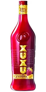 XUXU Erdbeerlikör Likör - 1 Liter Flasche / 15 % Vol