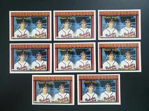 (8) 1994 TOPPS #777 CHIPPER JONES & RYAN KLESKO ROOKIE BASEBALL CARD - Picture 1 of 2
