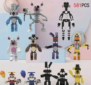 12 - 5 Nights at Freddy's - Figures ~ Interlocking Building Blocks - MOC 🐥 - Picture 1 of 5