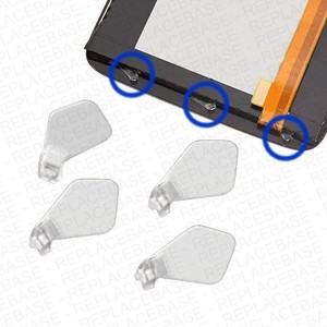 Digitizer Light Guide For HTC ONE X LED Replacement 4 x Rubber Bracket UK