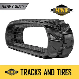 Fits Volvo EC15TB - 9" TNT Heavy Duty  Excavator Rubber Track - Picture 1 of 8