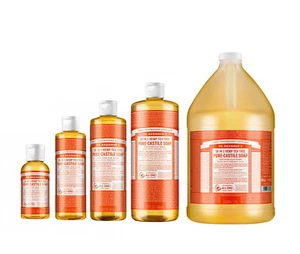 Dr. Bronner's Pure-Castile Soap Liquid Hemp 18-in-1 Tea Tree All Size Bronners - Picture 1 of 6