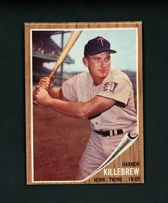 Harmon Killebrew 1962 Topps (HOF) Minnesota Twins #70 NM / EX-MT+ - Image 1 of 2