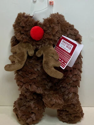 Naughty & Nice Pet Apparel Furry Dog Reindeer Pajamas X-Small (up to 10 lbs) - Image 1 of 3