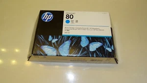 Cartucho de tinta HP 80 DesignJet cian C4846A caducidad: 25 17 de mayo - Imagen 1 de 3