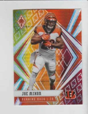 2020 Panini Phoenix Fire Burst #39 Joe Mixon card, Houston Texans - Image 1 of 2