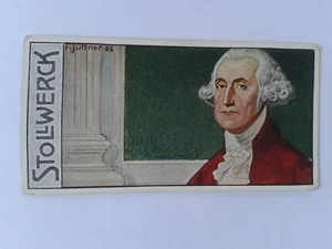 Sammelbild von Stollwerck "George Washington-Gruppe 443/4" ca. 1910 - Bild 1 von 2