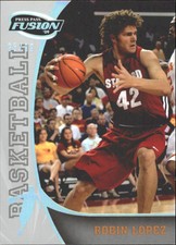 2009 Press Pass Fusion Silver #26 Robin Lopez /99
