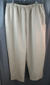Blair, 26WP, Almond Elastic Waist Polyester Pant, New Original Packaging - Picture 1 of 4