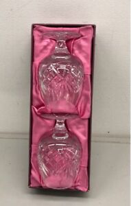 2 Royal Doulton Crystal Wine Glasses