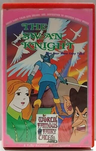 The Swan Knight Animation 1987 VHS Tape HOSCA Home VIDEO 5 Fairy Tales Red Box - Picture 1 of 7