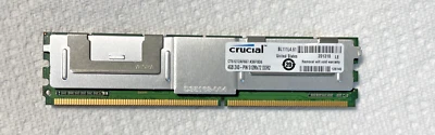 Crucial CT51272AF667 4GB PC2-5300F Server Memory RAM - Image 1 of 3