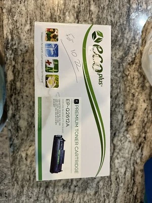 ECO Plus Premium Toner Cartridge Black EP-Q2612A - Image 1 of 2