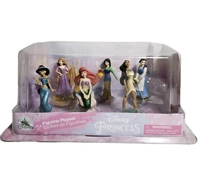 Disney Store DISNEY PRINZESSIN Figur Spielset 6 Stück Figuren Arielle Pocahontas + - Bild 1 von 7