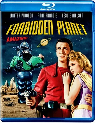 Forbidden Planet - Walter Pidgeon, Anne Francis, Leslie Nielsen,  New BluRAY - Image 1 of 2