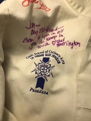 Chef Le Cordon Bleu Smock White US 54 XXLarge Coat Restaurant Uniform ,signed - Image 1 of 4