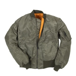 Cockpit USA Authentic MA-1 Bomber Jacket SAGE, BLACK USA MADE Z24J011D - Picture 1 of 15
