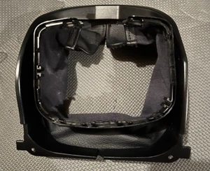 08-14 MERCEDES C CLASS W204 STEERING COL COVER BOOT TRIM BLACK OEM (A2046820316) - Picture 1 of 3