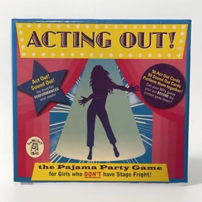Atuando! Jogo de festa pijama para meninas que não têm medo de palco completo - Imagem 1 de 2