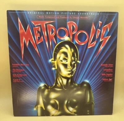METROPOLIS Original Soundtrack (Vinyl LP, 1984, Columbia Records, JS-39526) - Image 1 of 4