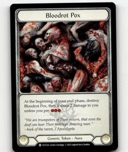 Ficha Kodachi Outsiders armonizada viruela podrida de carne y sangre - Imagen 1 de 2