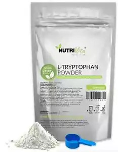 2X 500g (1000g 2.2 lb) 100% PURE L-TRYPTOPHAN AMINO ACID USP GRADE POWDER - Picture 1 of 2