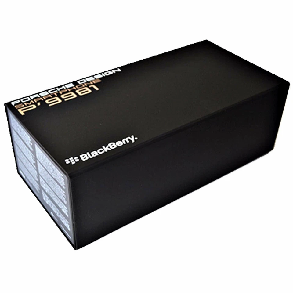 Nuevo BlackBerry Porsche Design P9981 QWERTY+Negro Árabe Desbloqueado de Fábrica Sin SIM Foto 1 de 1
