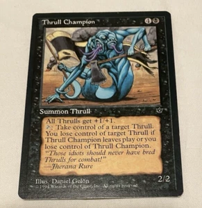 1x Thrull Champion - Fallen Empires - MTG - Magic the Gathering Card - LP - Picture 1 of 2