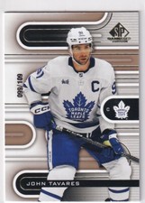 2022-23 UD SP GAME USED GOLD PARALLEL #57 MAPLE LEAFS JOHN TAVARES /109