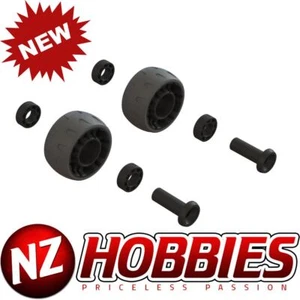 ARRMA ARA320629 Wheelie Bar Wheels 1/10 KRATON 4S/OUTCAST 4S/ VORTEK 3S - Afbeelding 1 van 2