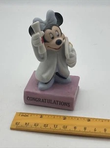Disney Minnie Mouse "Congratulations" Schmid Collectible Figurine Shri Lanka - Picture 1 of 7