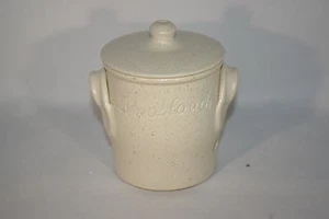 Maceta de ajo Sahara, gres Westerwald - Imagen 1 de 2