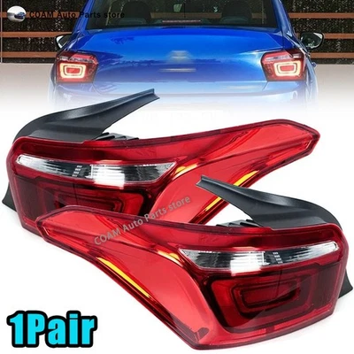 2Pcs Taillight Assembly LED Turn Signal Light For Citroen C-Elysee 2017 2018 - Image 1 of 4